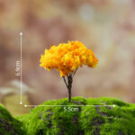 Micro-landscape ornaments simulation Christmas tree simulation cherry blossom meat accessories material
