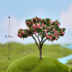 Miniature Pink Flowering Cherry Blossom Tree