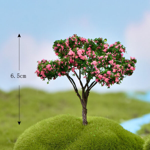 Miniature Pink Flowering Cherry Blossom Tree