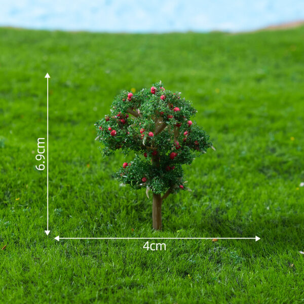 Miniature Landscape Fruit & Flower TreesHere is the professional product description for the Miniature Artificial Fruit & Flower Trees, following the exact format and style of your previous listings: ​Miniature Landscape Fruit & Flower Trees ​These vibrant miniature trees are designed to bring a splash of color and life to your creative projects. Whether you are building a lush orchard or a blooming garden, these realistic apple and flower trees add the perfect organic touch to any micro-landscape. ​🔧 Key Features ​🍎 Detailed Fruit & Foliage – Features realistic miniature apples and colorful blossoms for a lifelike appearance. ​🌳 Natural Aesthetic – Designed with a textured trunk and dense canopy to mimic real fruit trees. ​🧱 Perfect for Landscaping – Ideal for adding height and variety to dioramas, architectural models, and sand tables. ​💪 Durable & Flexible – Made from high-quality materials that are easy to position and long-lasting. ​✨ Versatile Decor – Great for moss micro-landscapes, terrariums, and dollhouse gardens. ​🎨 Applications ​Miniature orchards & garden dioramas 🍎 ​Moss micro-landscape & terrarium decoration 🌿 ​Architectural models & urban greening layouts 🧱 ​Fairy gardens & miniature hobbyist projects ✨ ​Educational school projects & creative displays 📚 ​📦 Product Specifications ​Type: Artificial Miniature Tree ​Style: Apple Tree / Flowering Landscape Tree ​Material: High-quality Plastic & Fiber ​Use: Diorama / Resin Art / Model Making ​Variety: Available in various fruit and flower styles ​🛠️ How to Use ​Placement: Position the tree on your base material (moss, foam, or sand). ​Fixing: Use a drop of glue at the base of the trunk for a permanent, sturdy hold. ​Layering: Group multiple trees together to create a realistic forest or orchard effect. ​⚠️ Tips ​Mix flower trees with fruit trees to create a diverse and colorful seasonal look. ​Best used alongside moss and small stones to ground the tree in a natural setting. ​Perfect for adding a "pop" of color to green-heavy resin art scenes. ​🛒 Why Choose Epoxy Craft BD? ​✅ Premium Nature Materials – High-detail trees that look beautiful in any light. ✅ Creative Freedom – Huge variety of styles to match your specific project vision. ✅ Affordable Crafting – Get professional-grade landscaping materials at the best price. ✅ Trusted Supplier – Proudly supporting the creative community in Bangladesh.