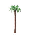 Imitation copper coconut tree construction sand table micro landscape garden simulation model tree plastic tropical coconut tree DIY handmade - Image 4